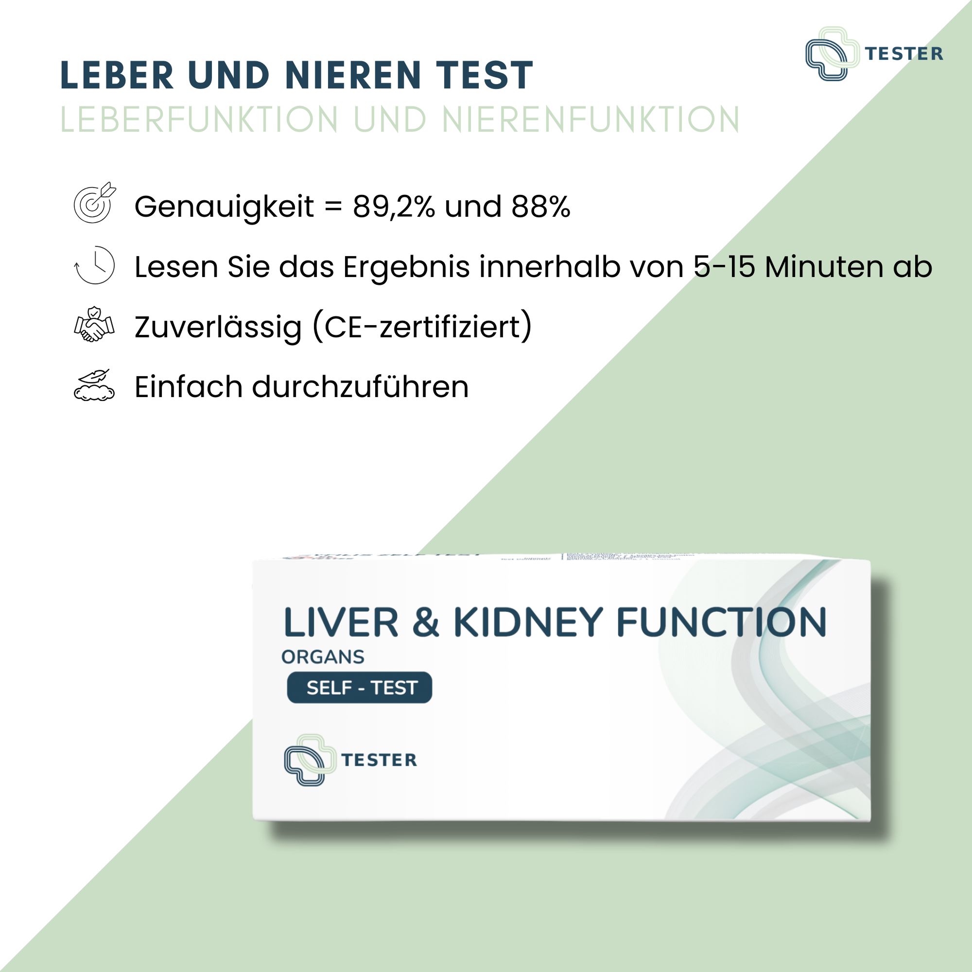 Test Combinato per la Funzione Epatica e Renale - The Tester