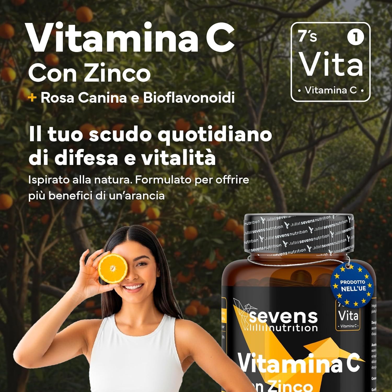 SEVENS NUTRITION Compresse di Vitamina C