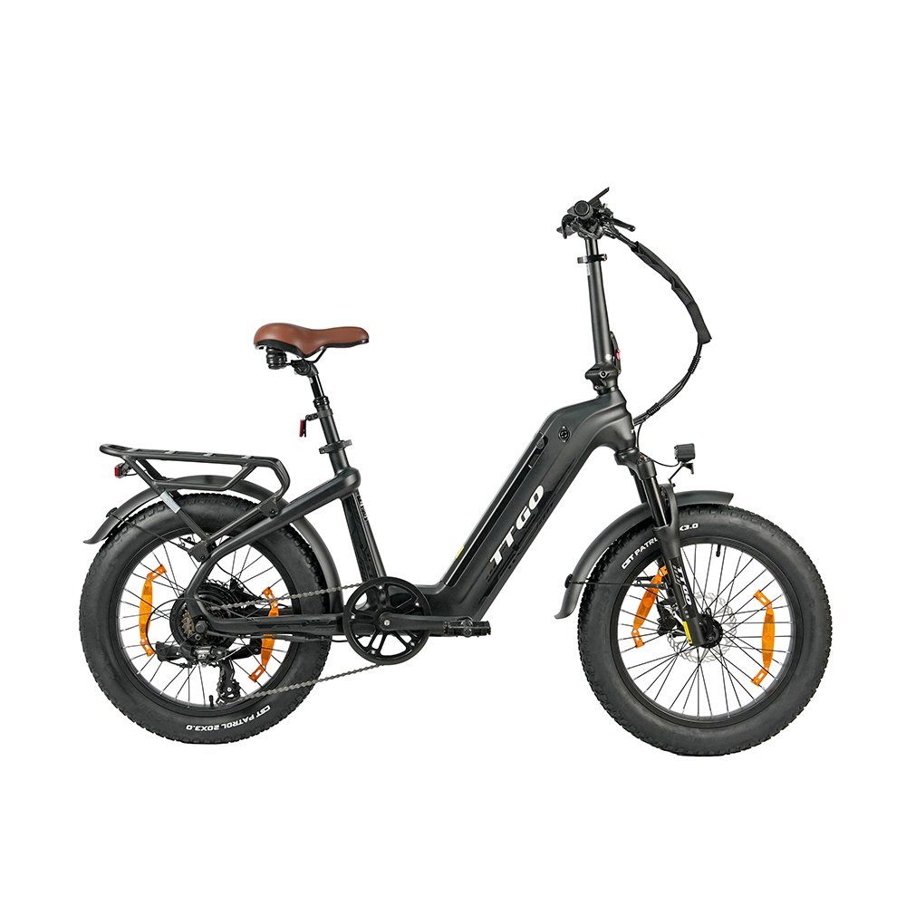 TTGO F8 Bicicletta elettrica in fibra di carbonio con batteria integrata da 48 V 18 Ah