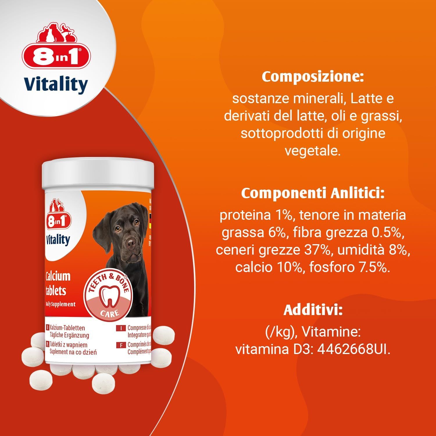 8in1 Compresse di Calcio