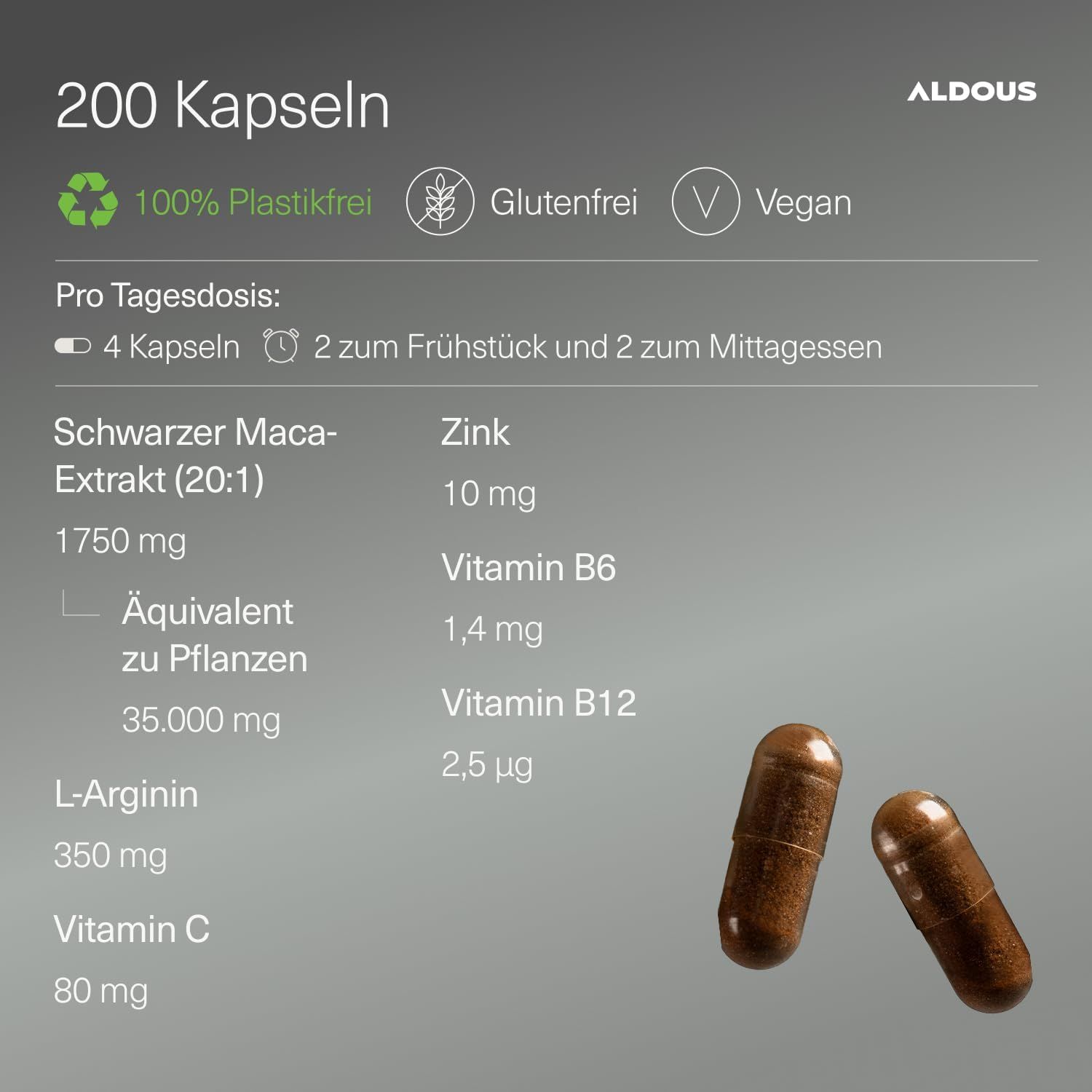 Aldous Capsule di Maca