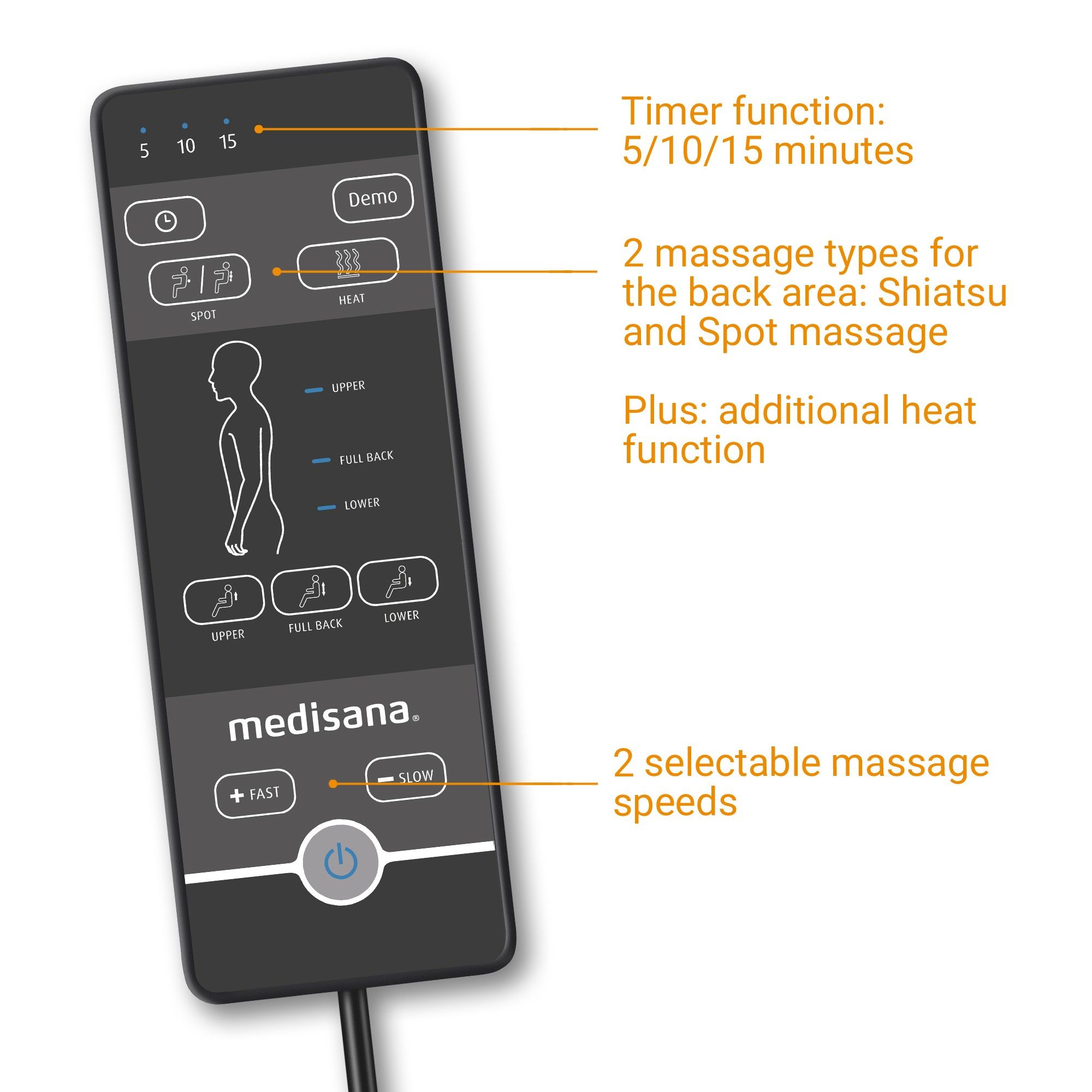 medisana RC 450 reclinabile