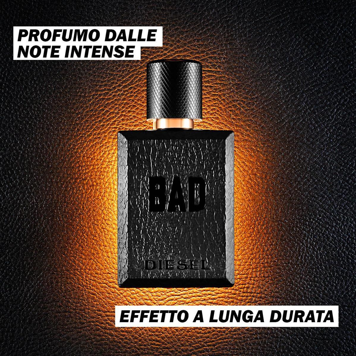 Diesel Bad Eau de Toilette con note intense e lunga durata.