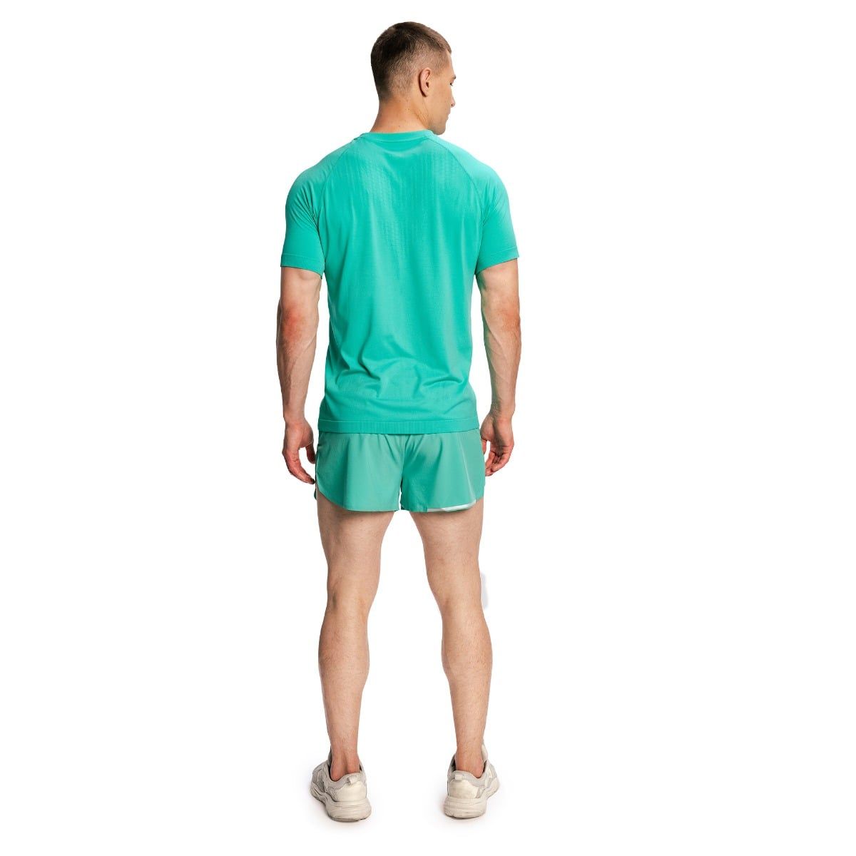 GymBeam Pantaloncini uomo Pulse X Running regular verde