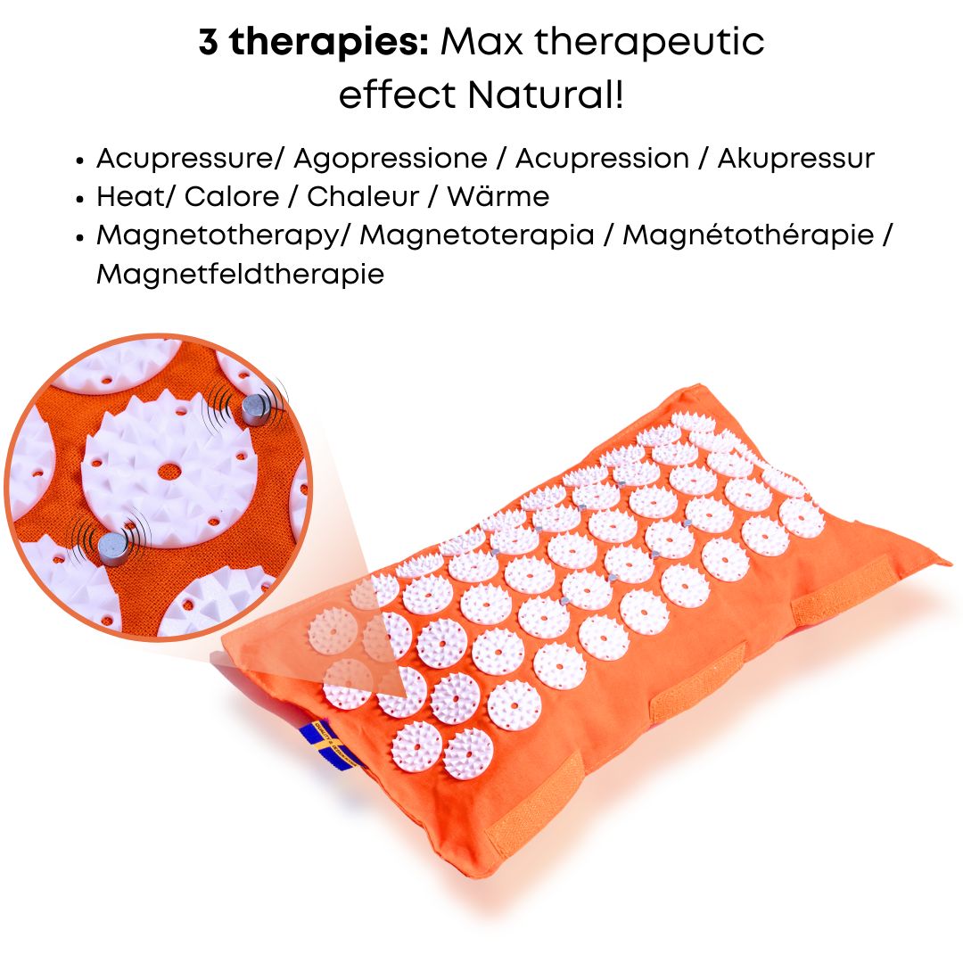 Mysa ThermoMag Cuscino: agopressione, magneto-terapia e termo-terapia