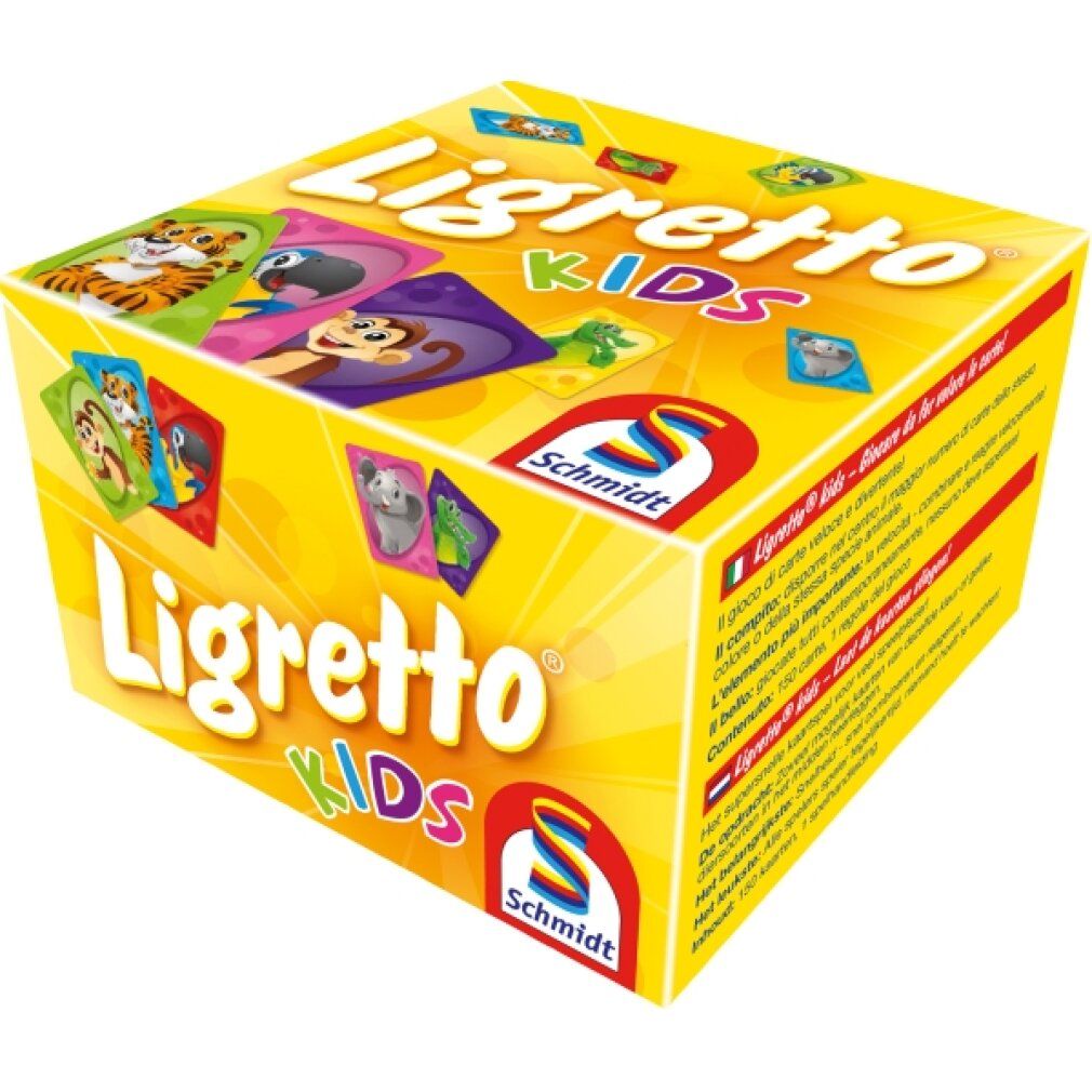 Schmidt - Gioco di carte per bambini Ligretto - a partire da 5 anni