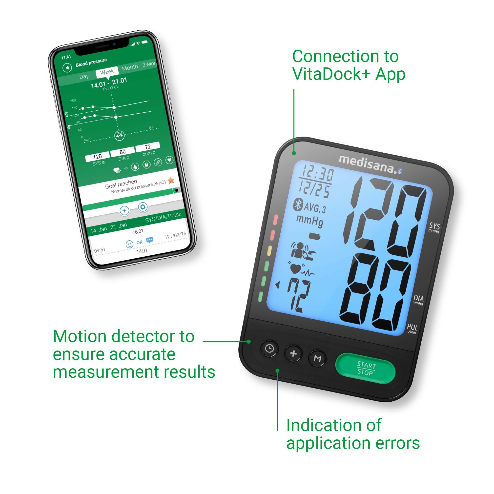 medisana BU 580 connect misuratore di pressione da braccio superiore