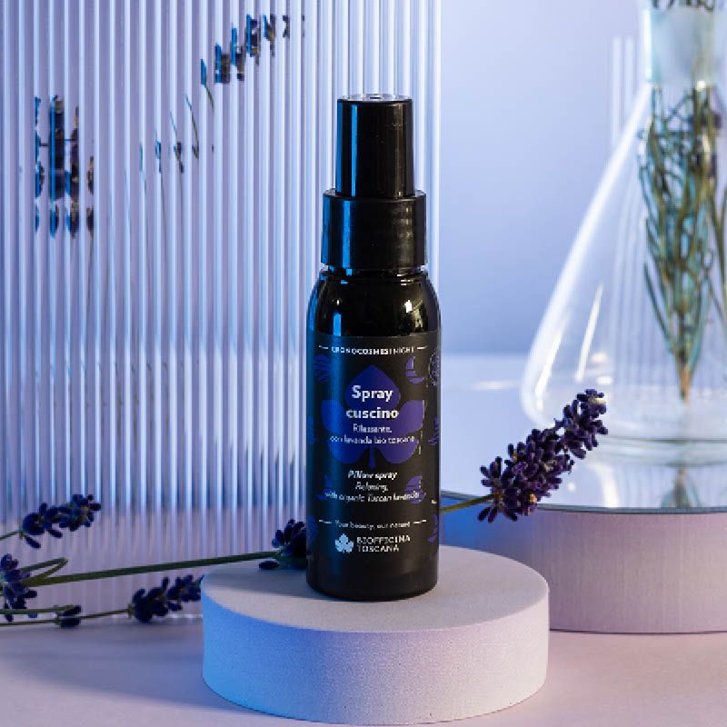 Spray Rilassante per Cuscino con Oli Essenziali