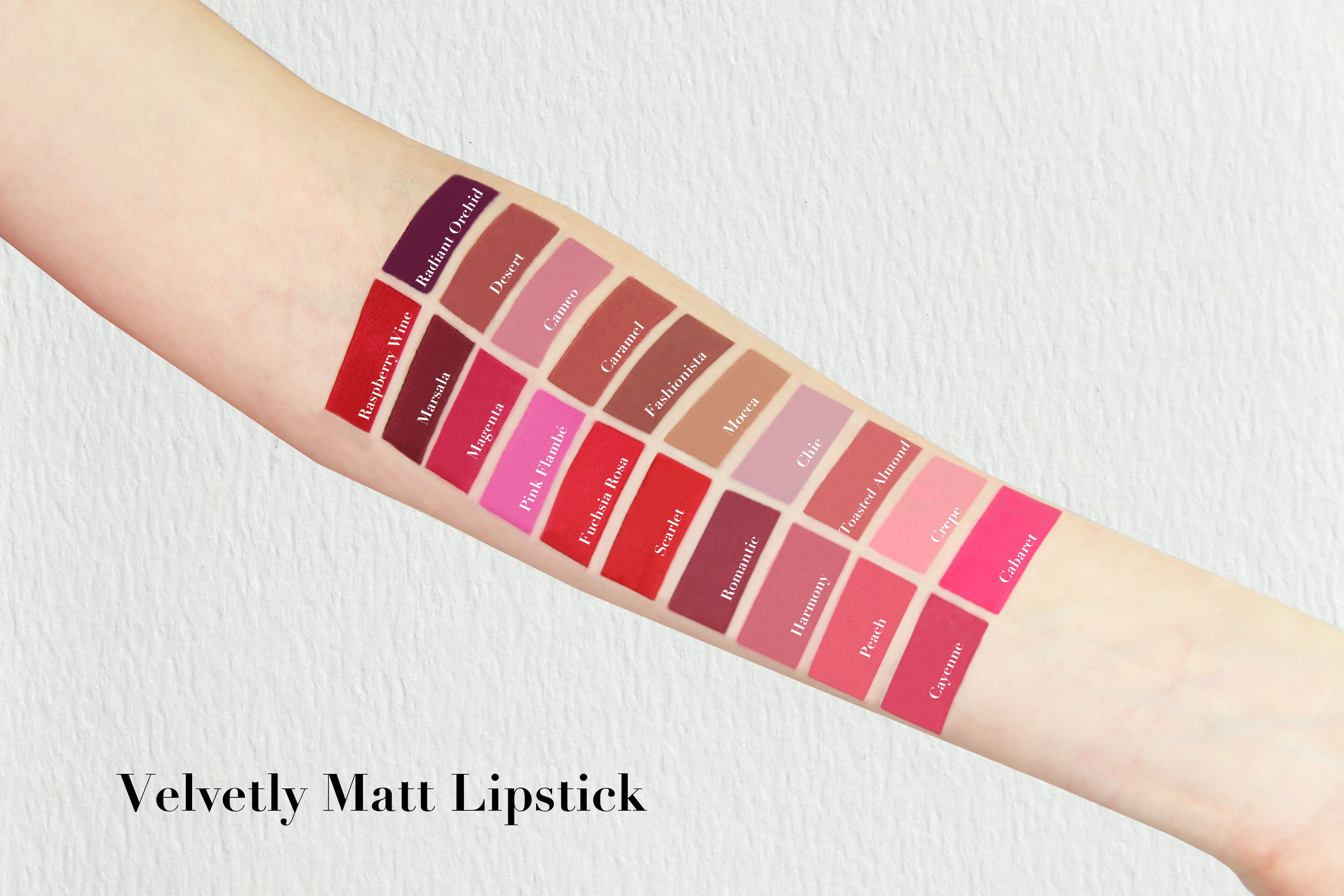 Delfy Velvetly Matt Lipstick Fuchsia Rosa