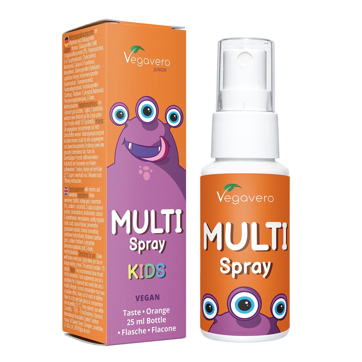 VEGAVERO Multivitamino Spray per Bambini