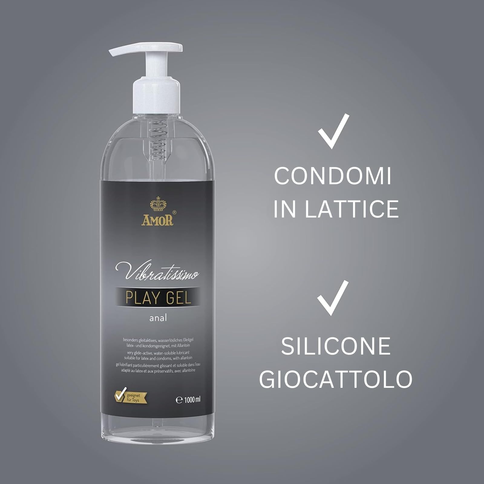 Vibratissimo Play Gel Anal
