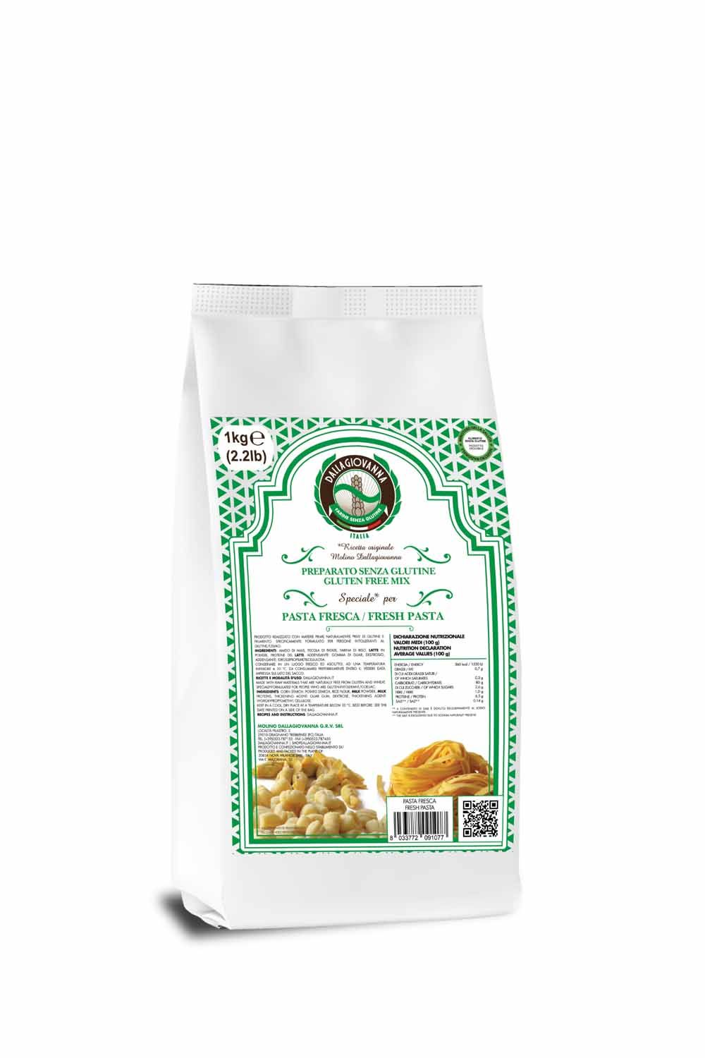 Preparato per Pasta Fresca Senza Glutine - Molino Dallagiovanna