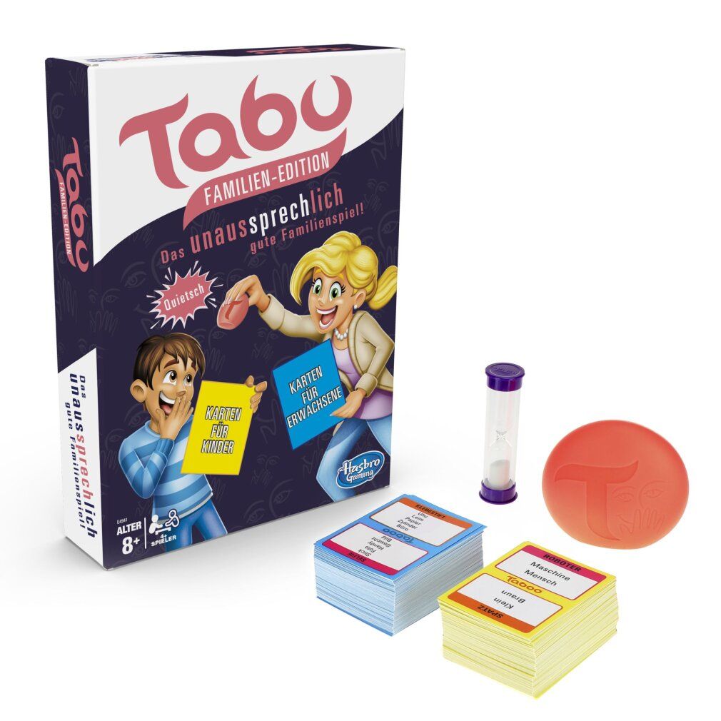 Hasbro Taboo Family Edition, gioco per feste