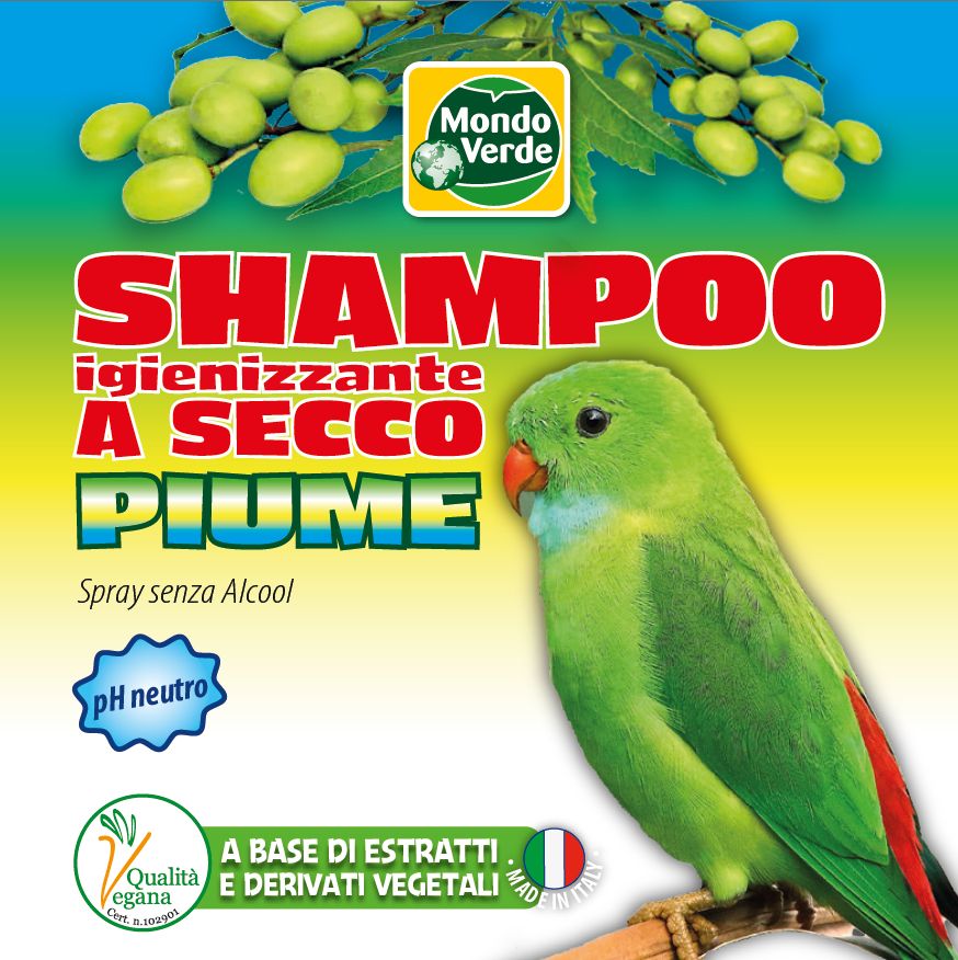 Mondo Verde - Shampoo Igienizzante A Secco Piume (PET16)