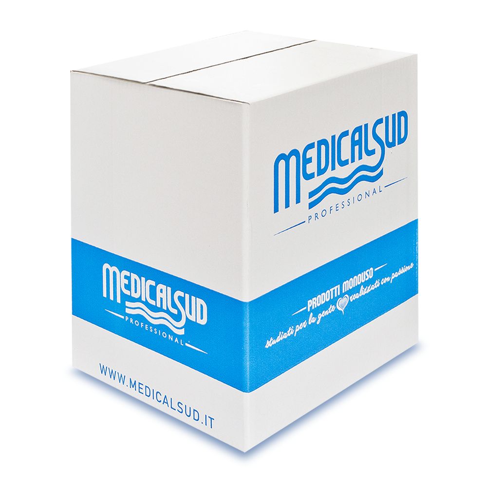 Medical Sud Camici Monouso in TNT Polipropilene con Cerniera