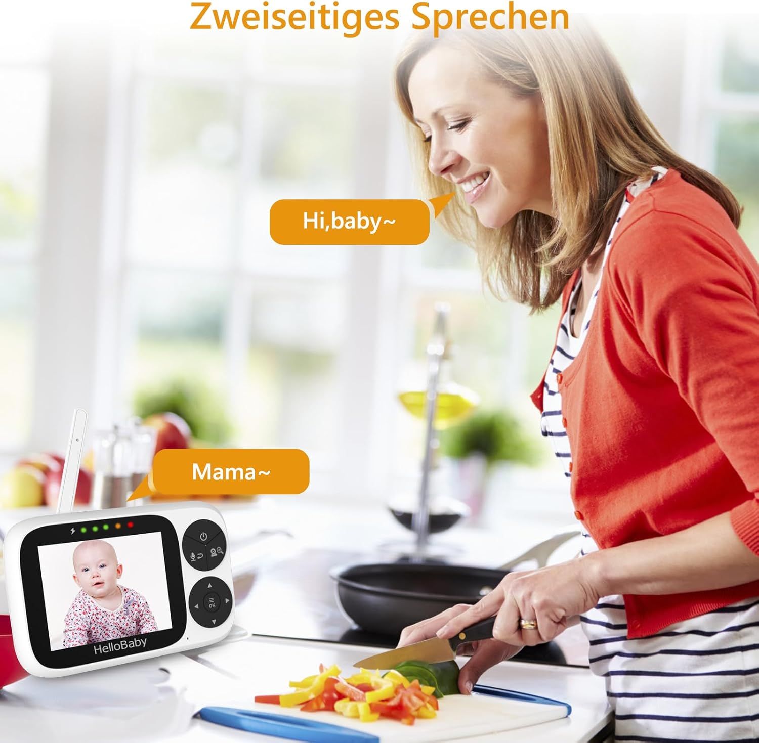 Baby monitor con telecamera HelloBaby