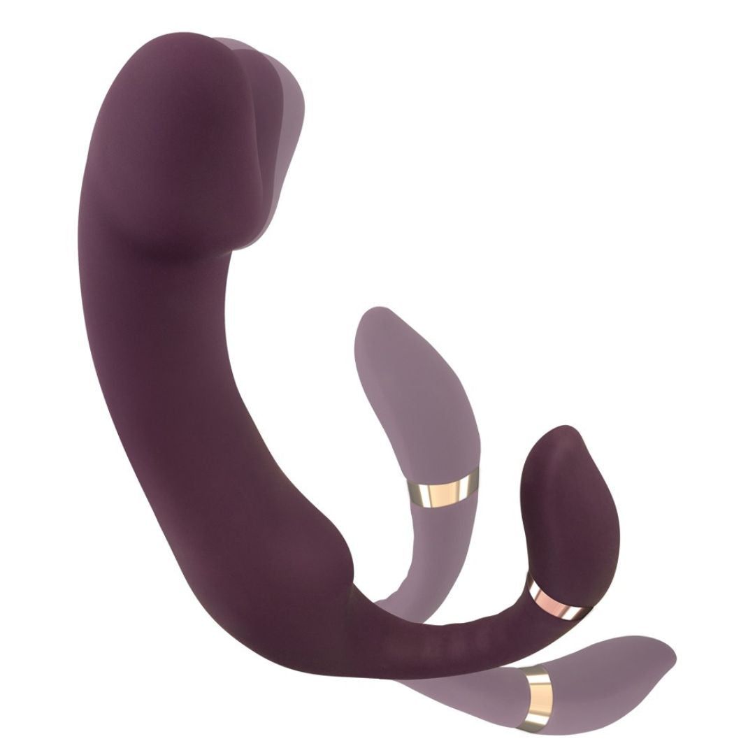 Vibratore Rabbit punta annuente con stimolazione del clitoride | Javida