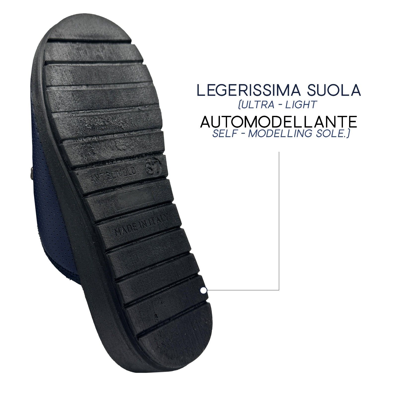 Ciabatte Sanitarie da Donna Pantofole con Tomaia Microforata blu FF