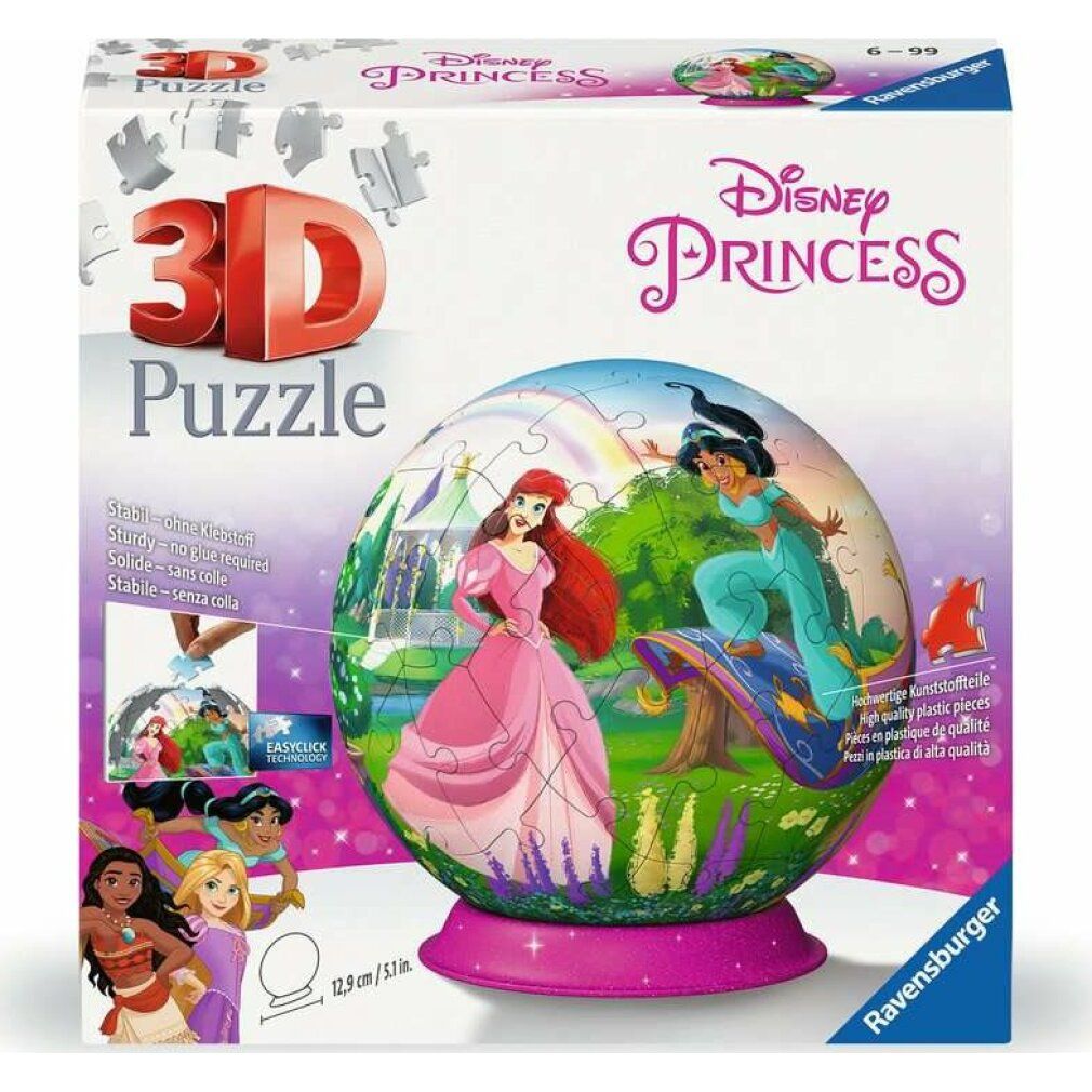 Palla puzzle 3D Principessa Disney