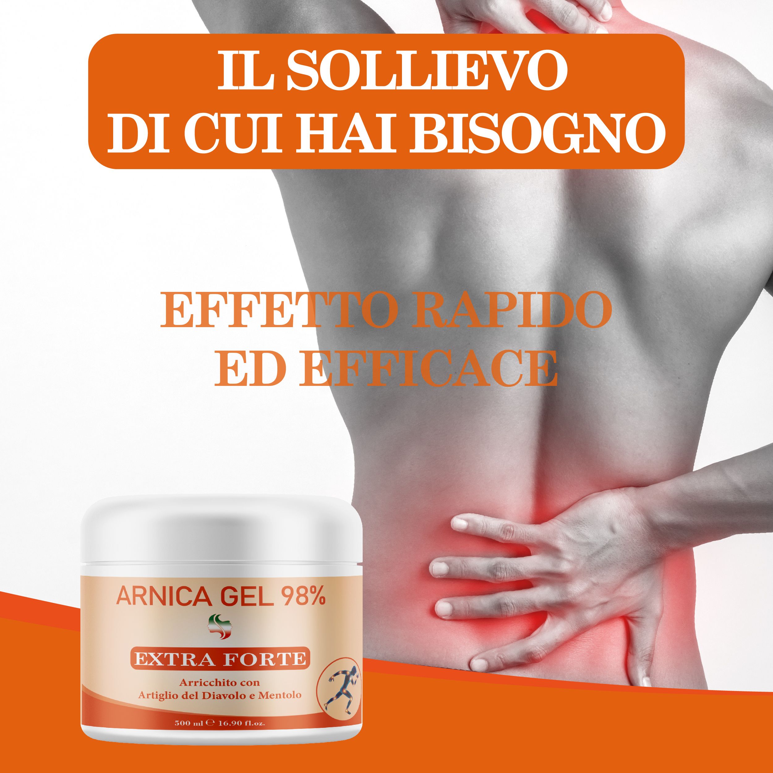 Trico Hair Italy Arnica 98% e Artiglio del Diavolo con Mentolo