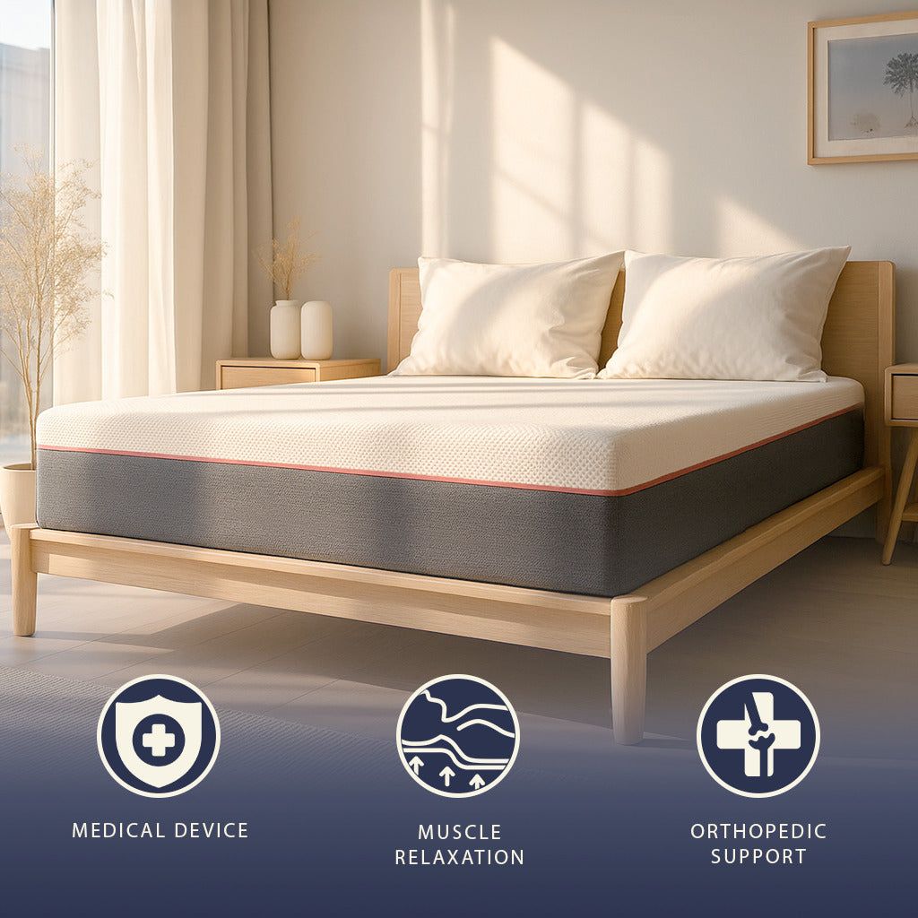 The White Stone Materasso 80x190 Memory Breeze e Molle Insacchettate | Altezza 30 cm