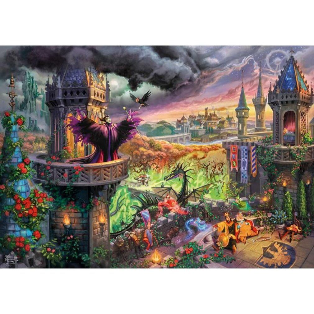 Studi Thomas Kinkade: Maleficent (1000 pezzi)