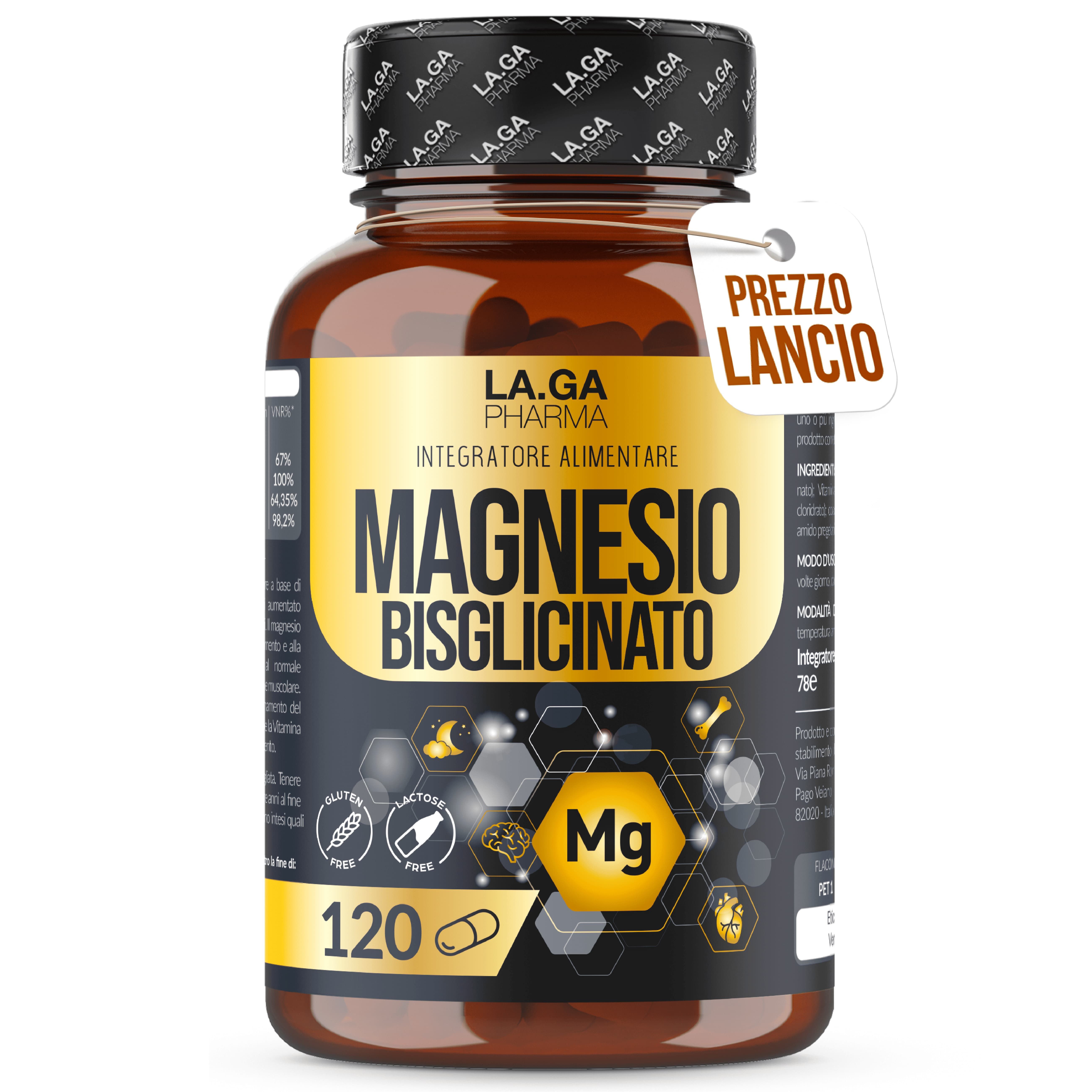 LA.GA Offerta Sport Recupero – Creatina + Magnesio + Asciugamano Omaggio