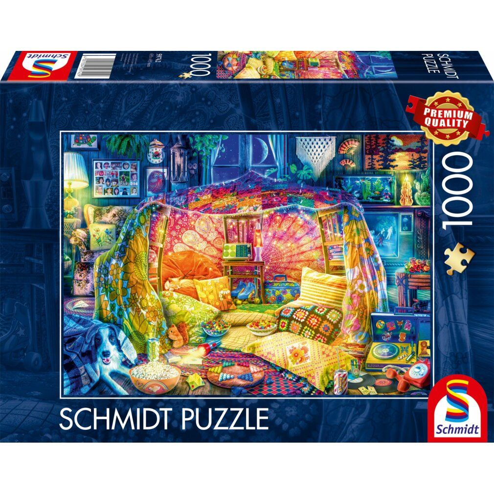 schmidt Puzzle Cozy Den 1000 pezzi