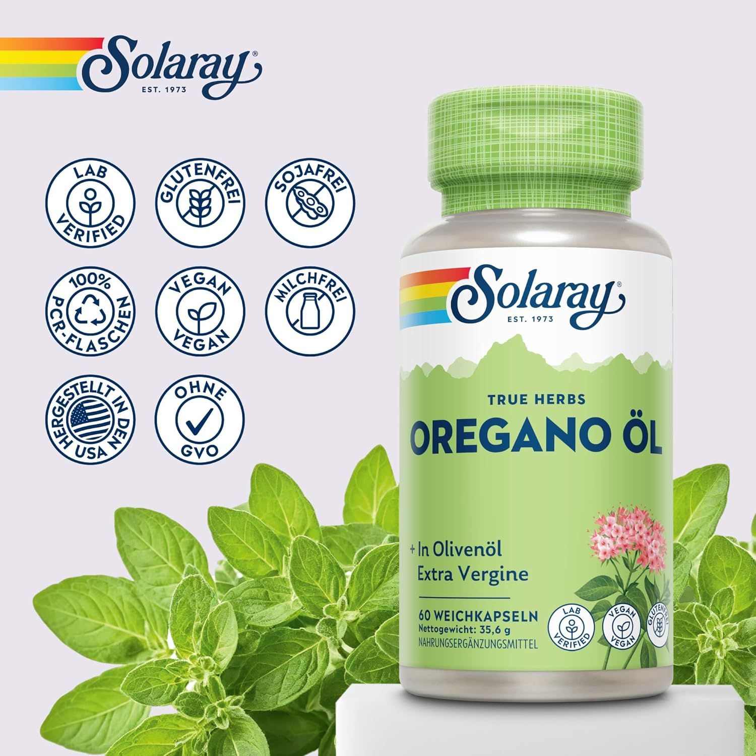 Solaray Softgel all’Olio di Origano