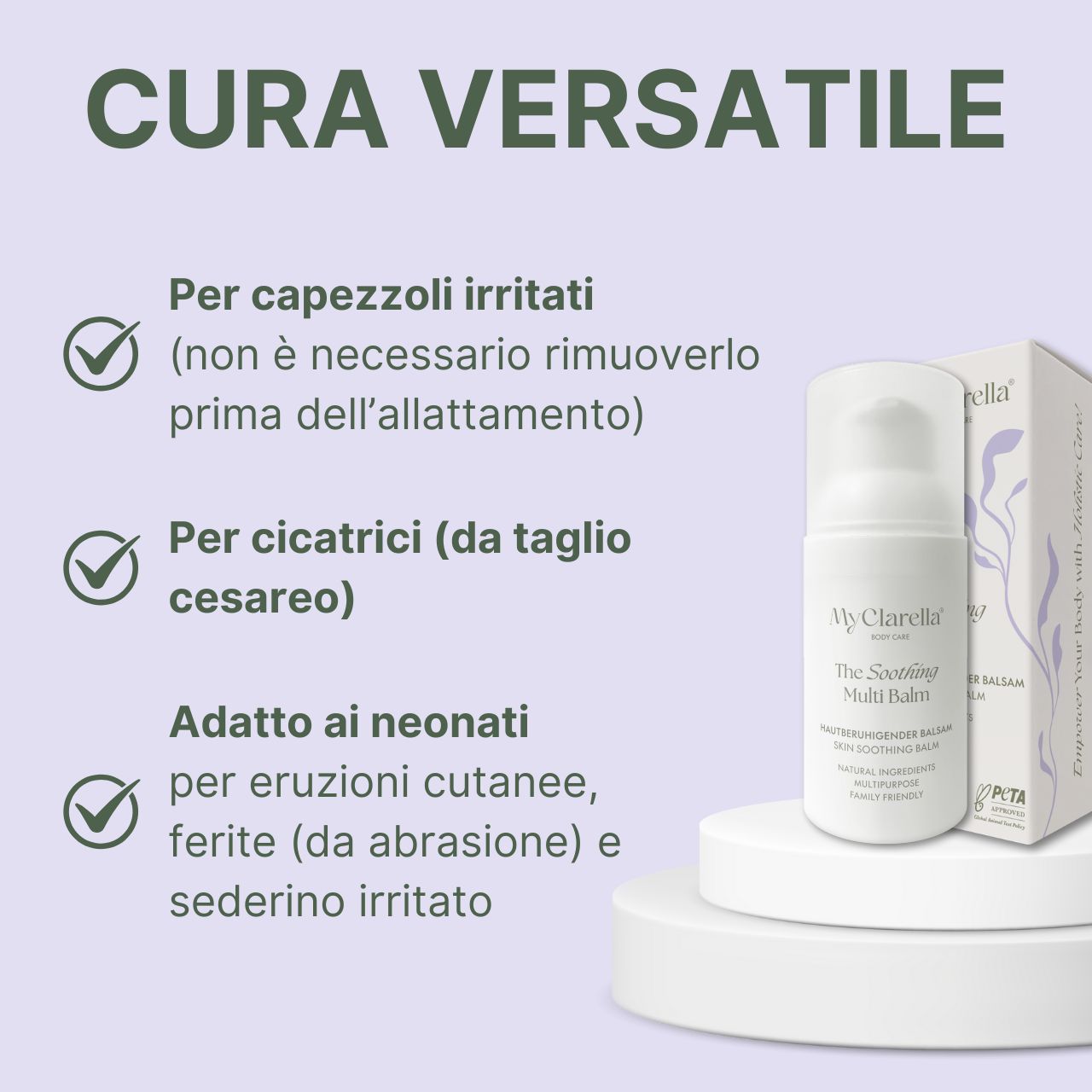 MyClarella® Set di Cura Mama & Baby – Cosmetici dalla gravidanza al post-parto