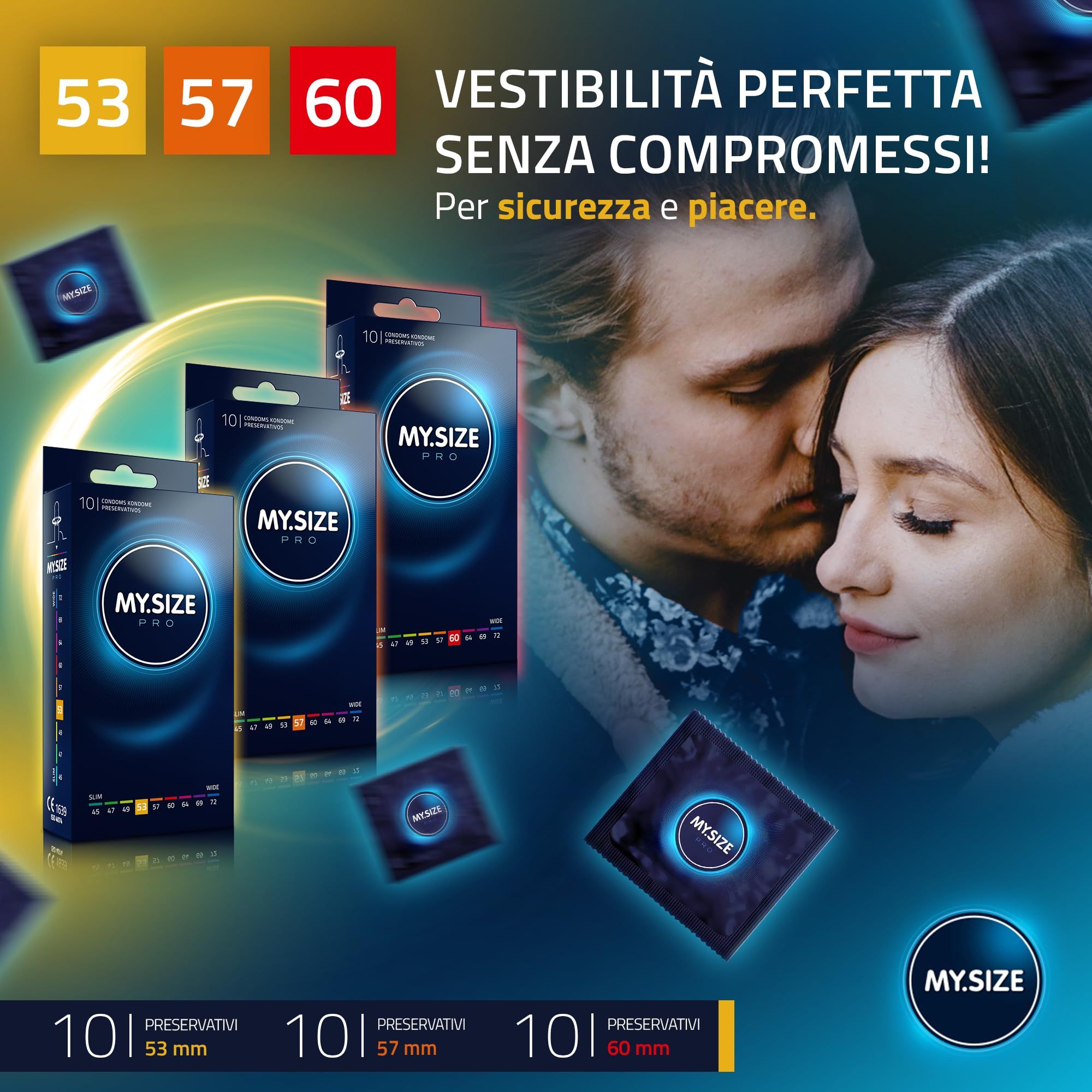 MY.SIZE PRO ELITE Set Preservativi