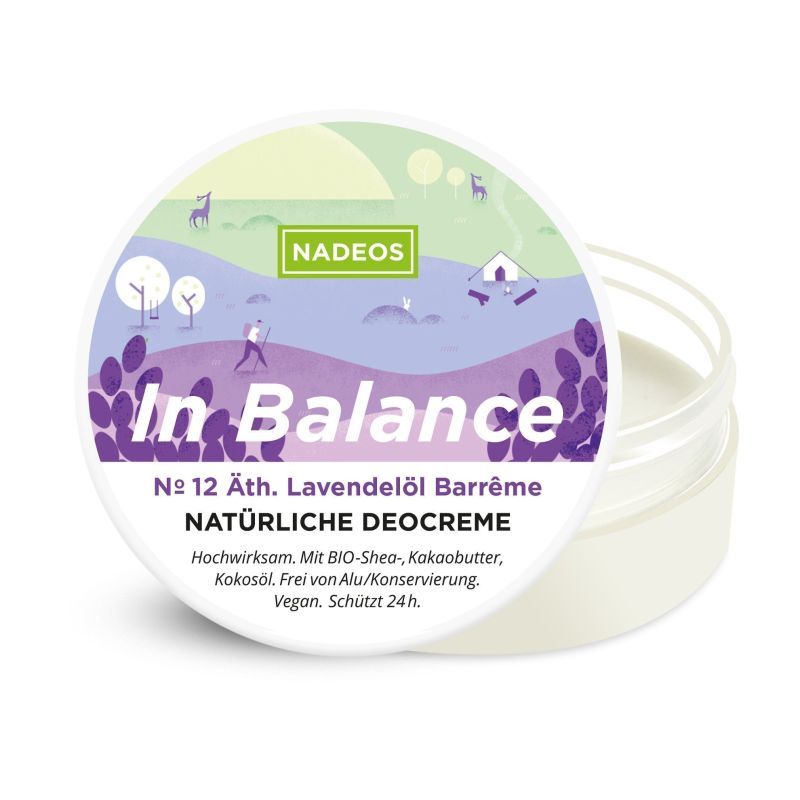 NADEOS Crema deodorante naturale alla lavanda