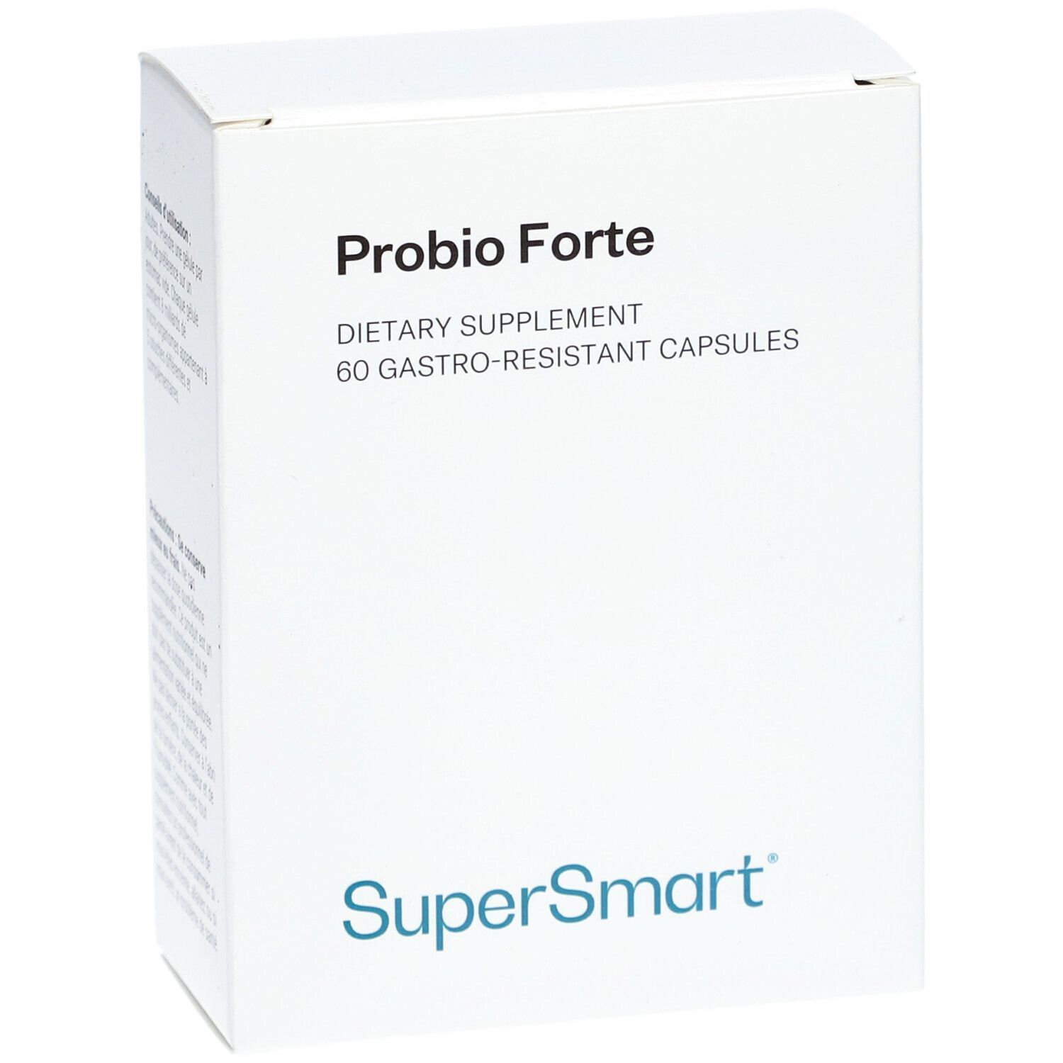Probio Forte Integratore alimentare, 60 capsule gastroresistenti. Marca: SuperSmart.