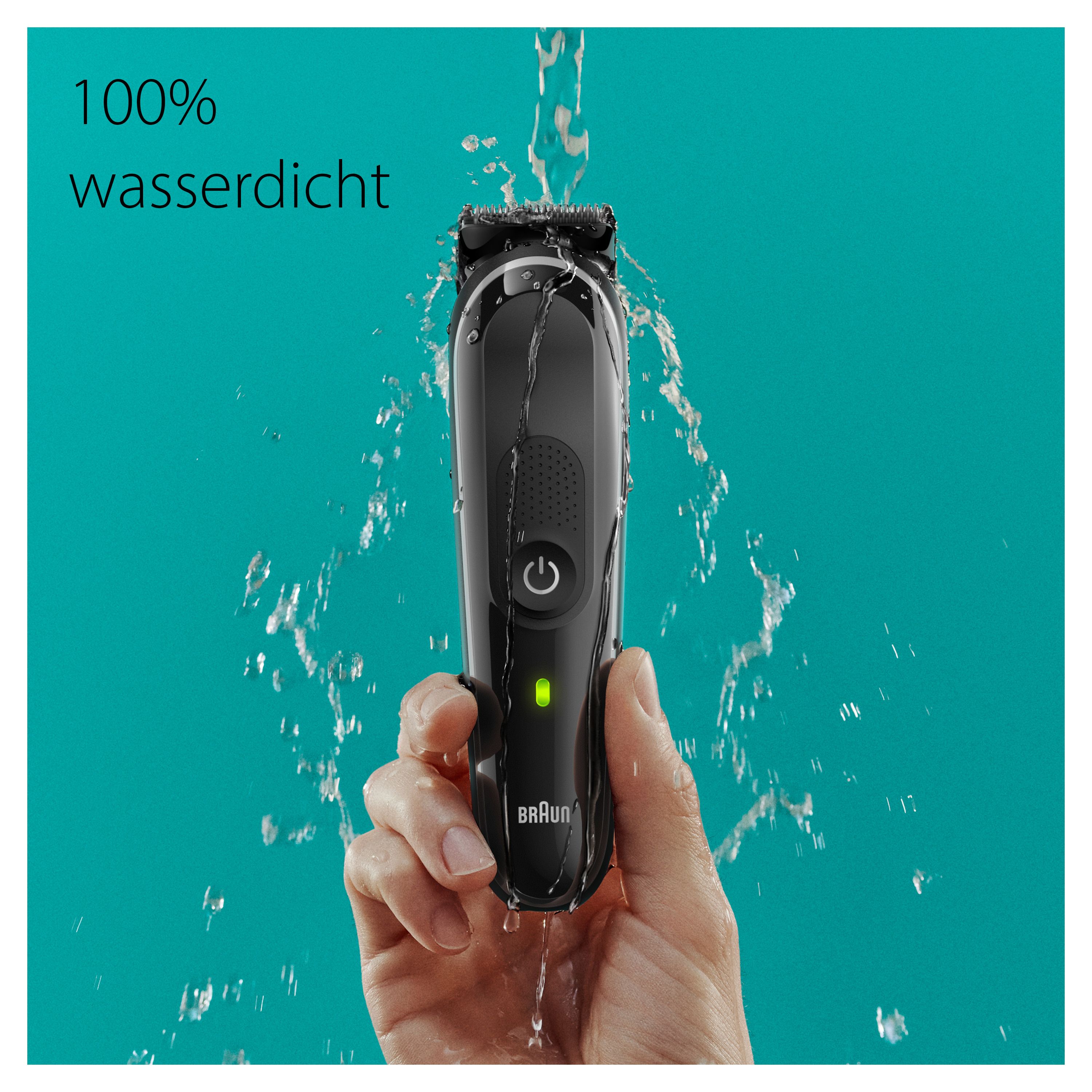 Braun MGK3440 tagliacapelli Nero, Grigio Nichel-Metallo Idruro (NiMH)