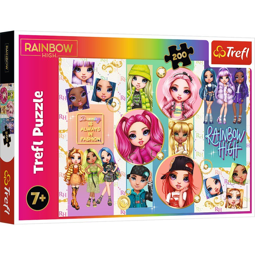 trefl Puzzle Rainbow High: Amicizia 200 pezzi