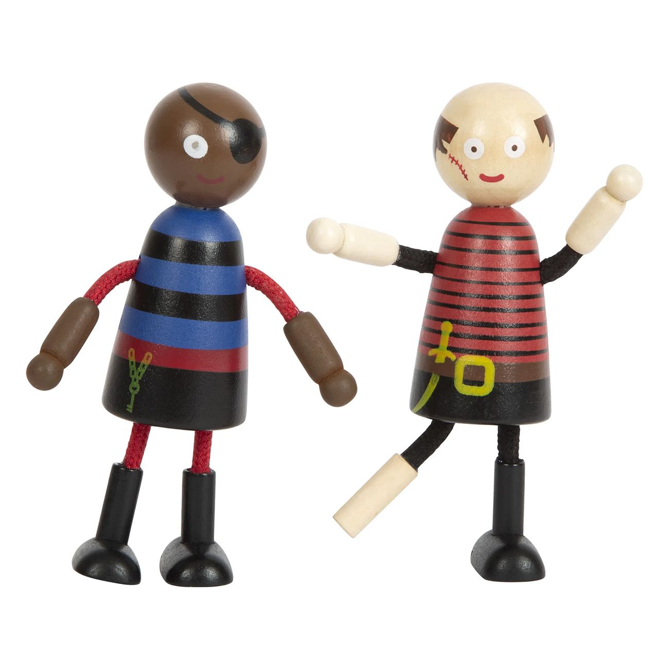 Bambole pieghevoli figure di pirati