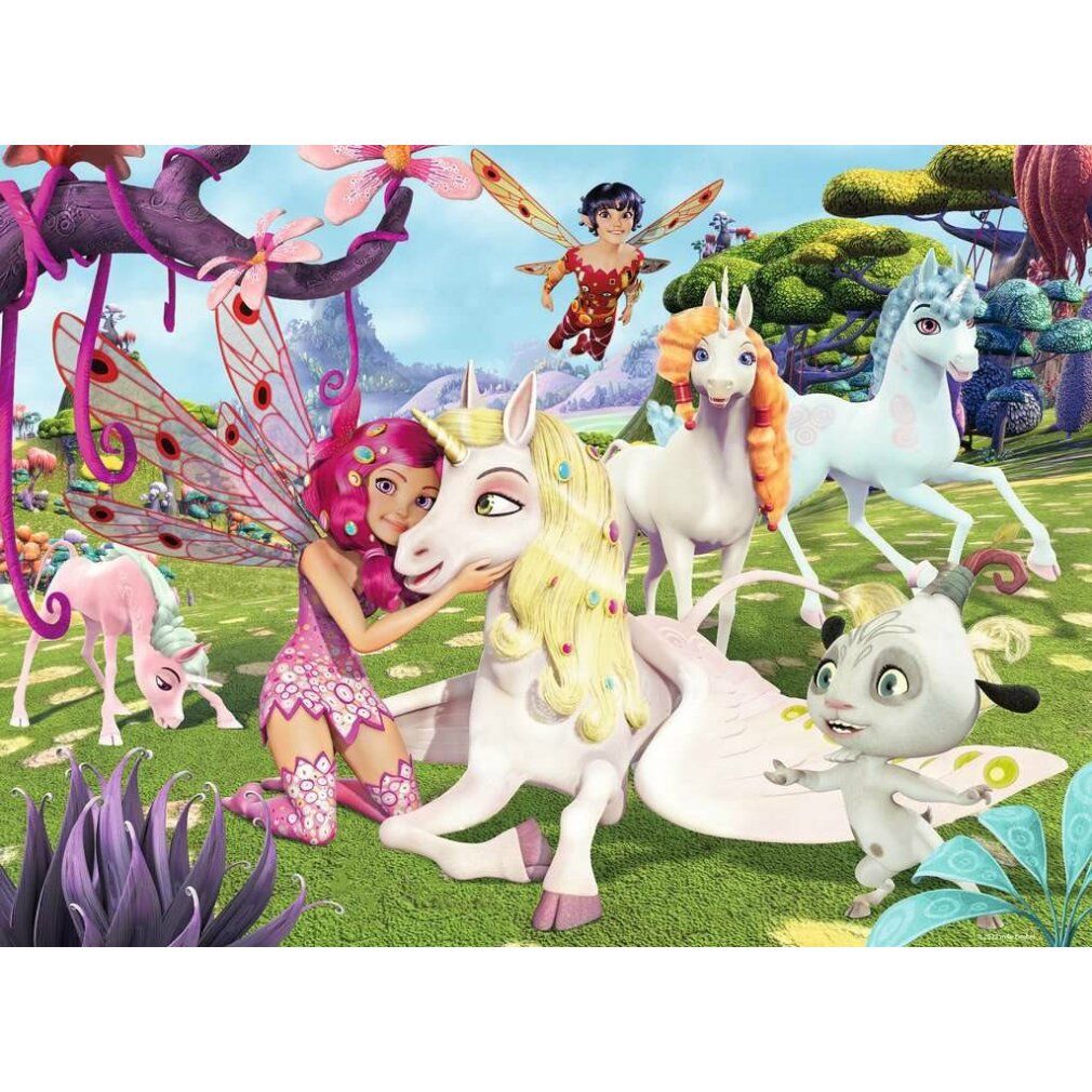 Puzzle per bambini Mia and me - La vera amicizia degli unicorni (100 pezzi)