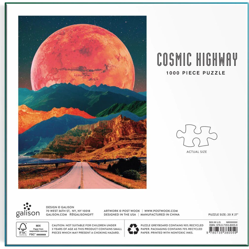 galison Puzzle Viaggio Celeste 1000 pezzi