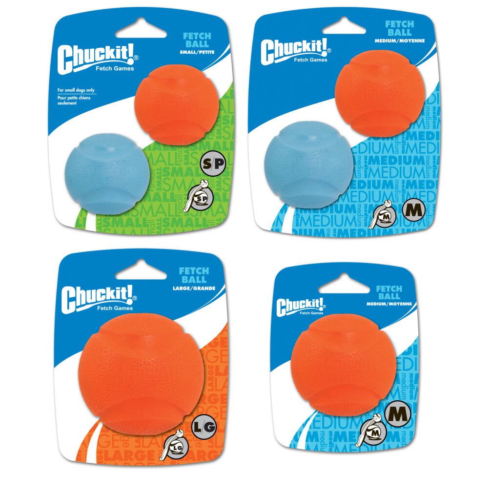 Chuckit Fetch Ball m 6 cm 1 confezione