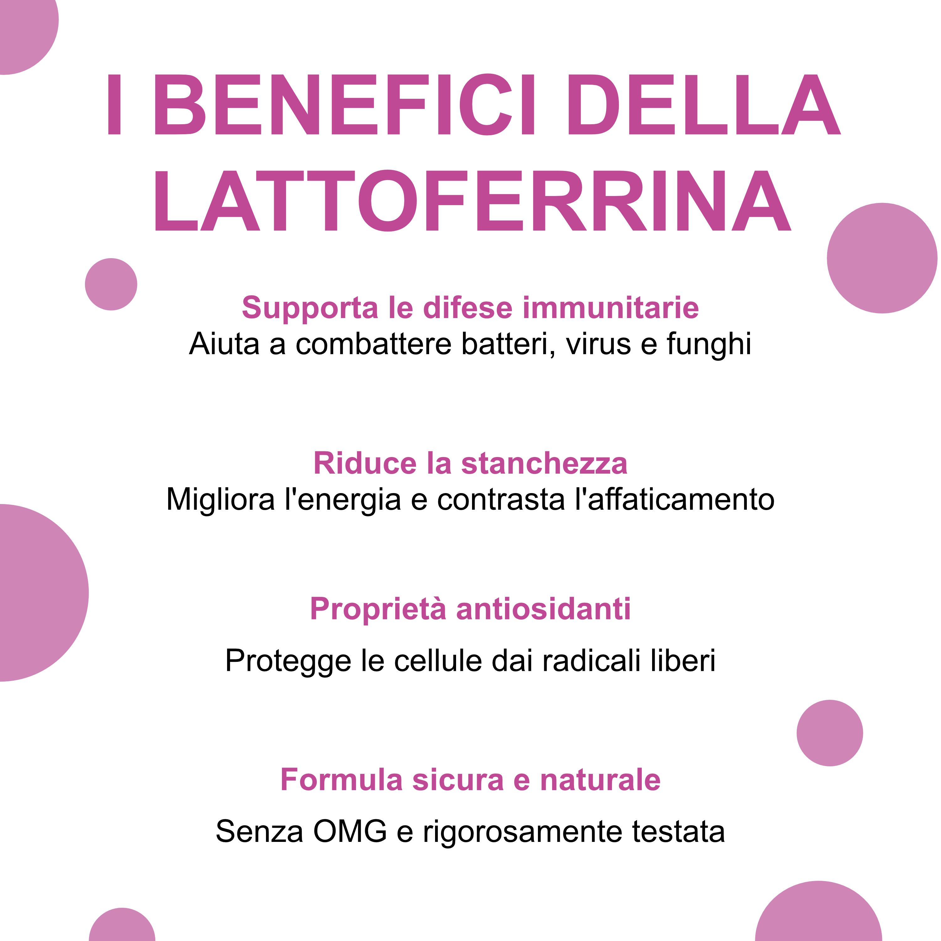 Elleci Farma - Lisavin Immuno Integratore Lattoferrina 200mg Echinacea Vitamina C 60cpr