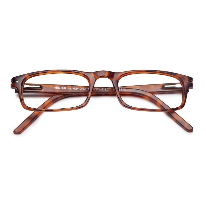 OCCHIALE DA LETTURA TWINS SILVER MISTER MARRONE + 1,00