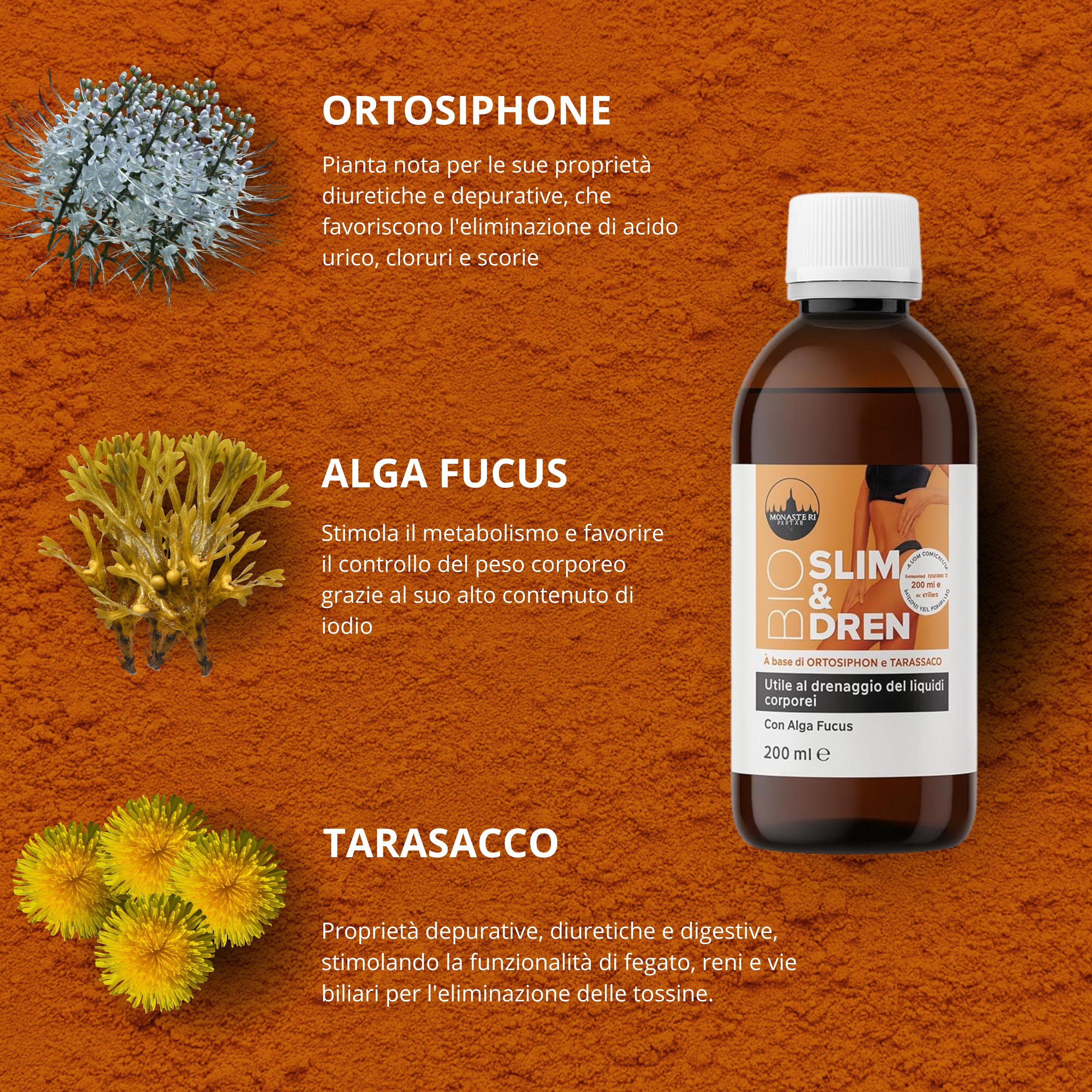 Aloha Labs BIO SLIM & DREN – Integratore Drenante e Metabolico