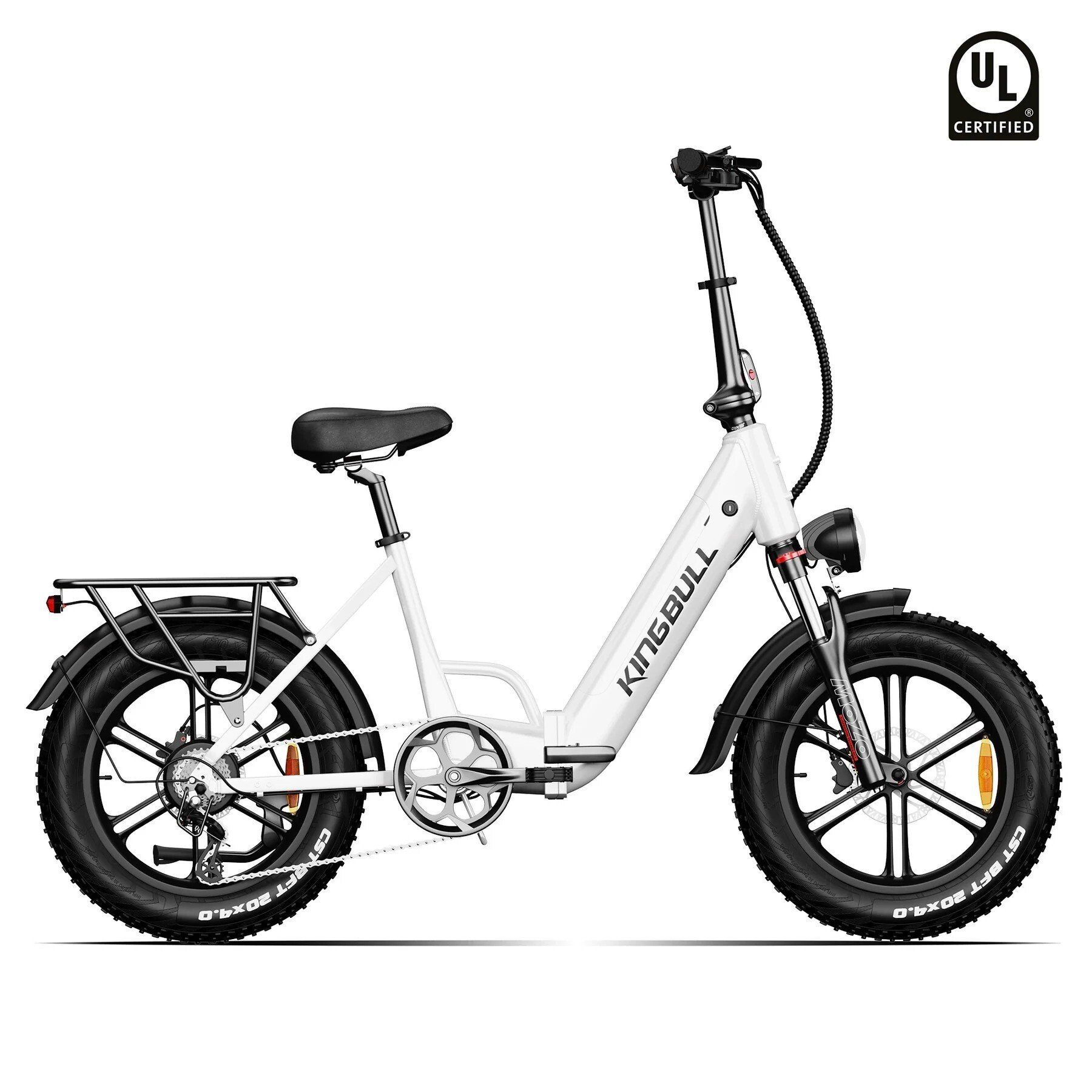 KINGBULL Literider 2.0 Bicicletta elettrica pieghevole, batteria rimovibile da 48 V 13,5 Ah