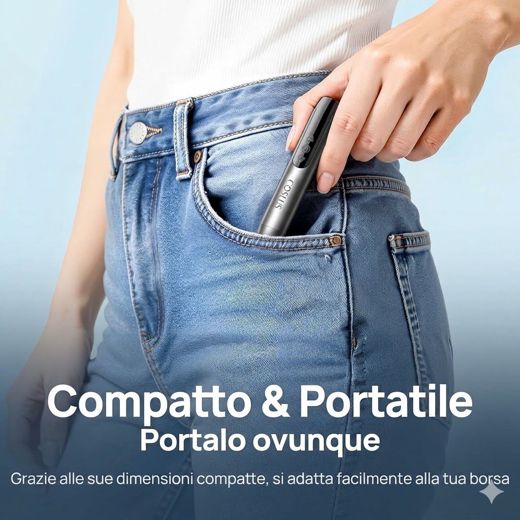 COSLUS fresa elettrica per unghie senza fili e portatile