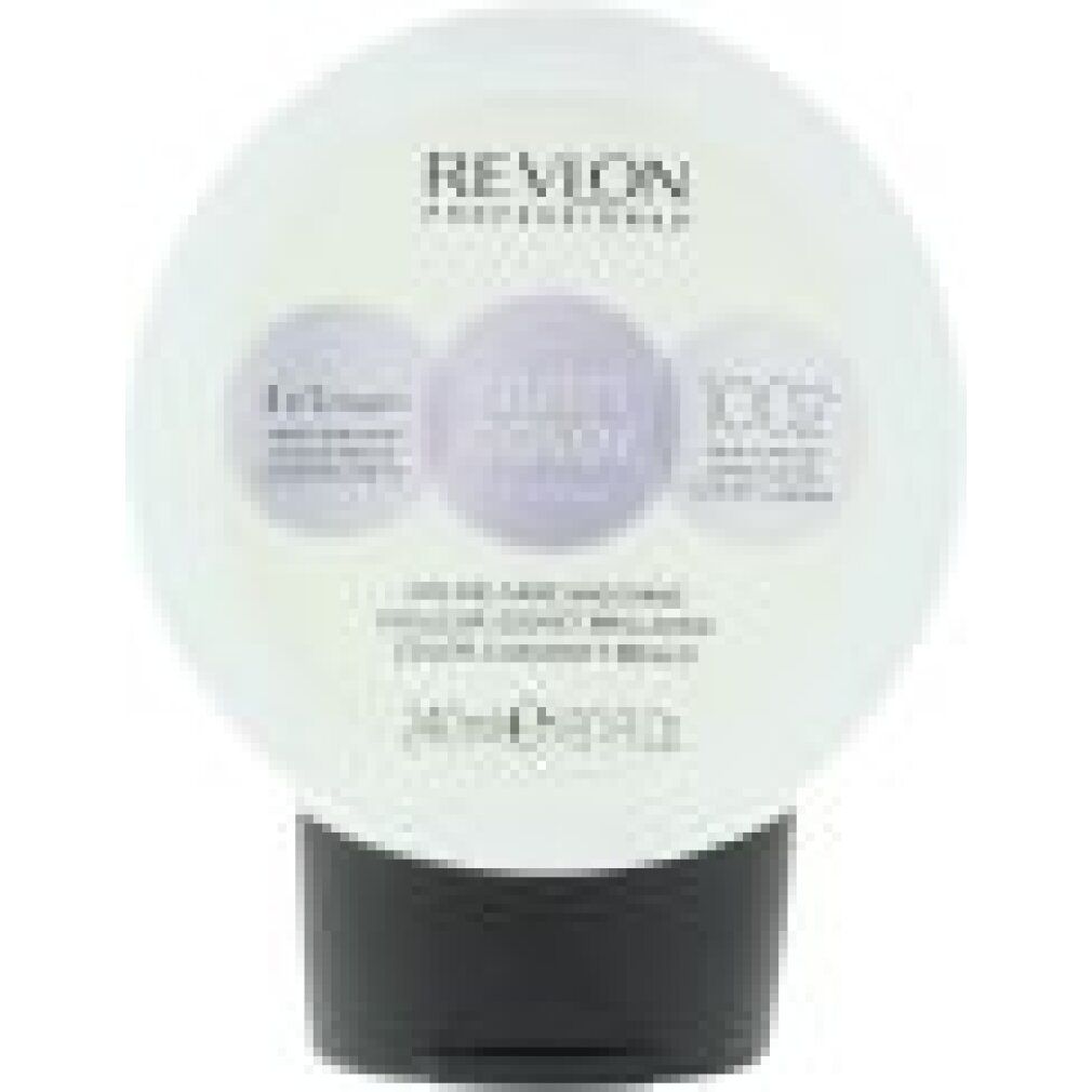 Maschera per capelli Revlon Professional in flacone bianco rotondo con tappo nero. 240ml.