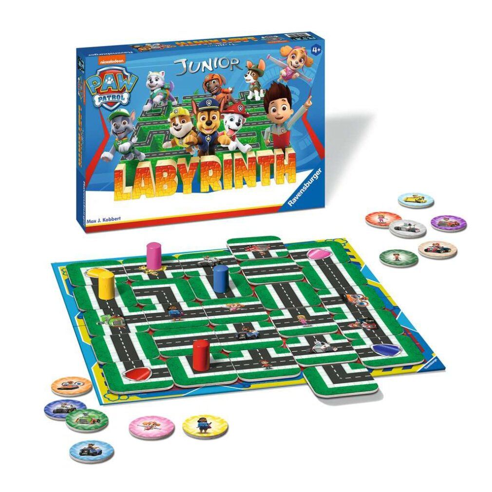Ravensburger Paw Patrol Junior Labyrinth, gioco da tavolo