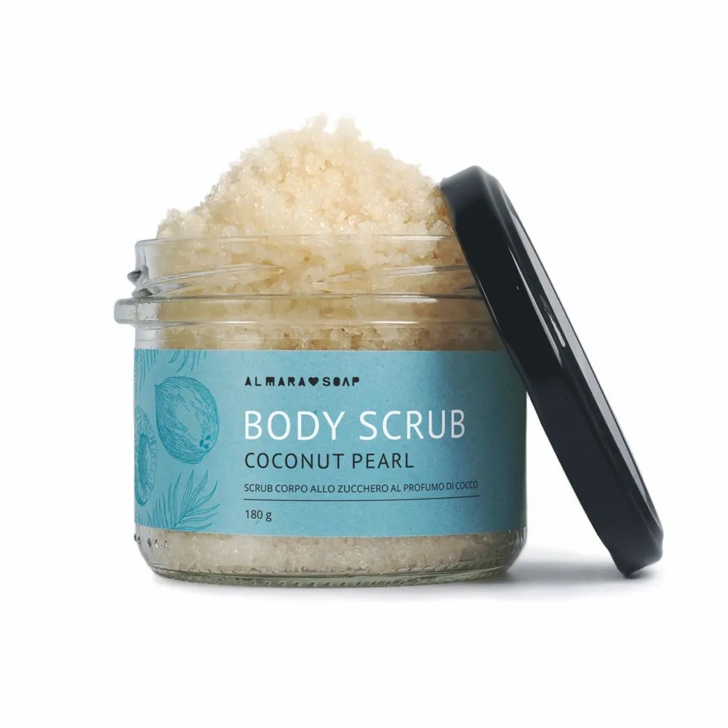 Almara Soap Body Scrub Coconut Pearl