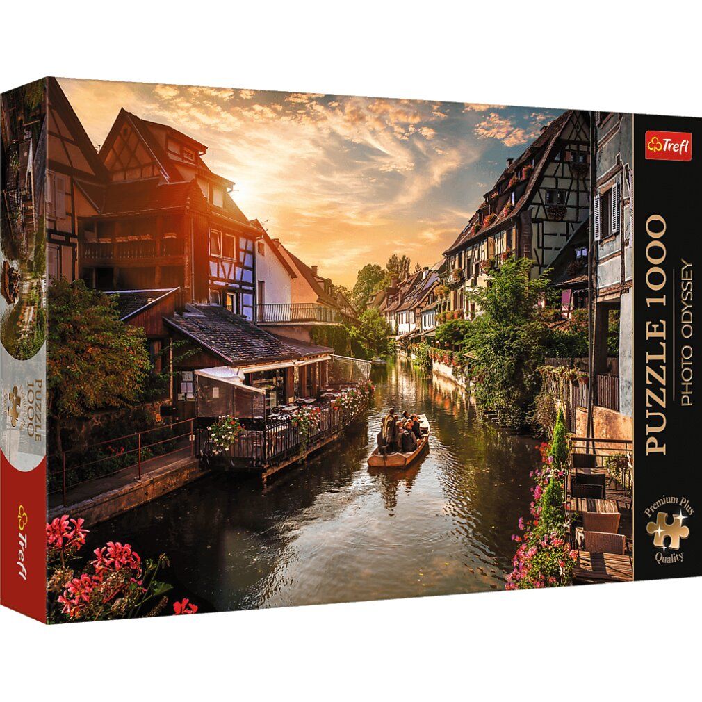 trefl Puzzle Premium Plus Odissea fotografica: Piccola Venezia a Colmar 1000 pezzi