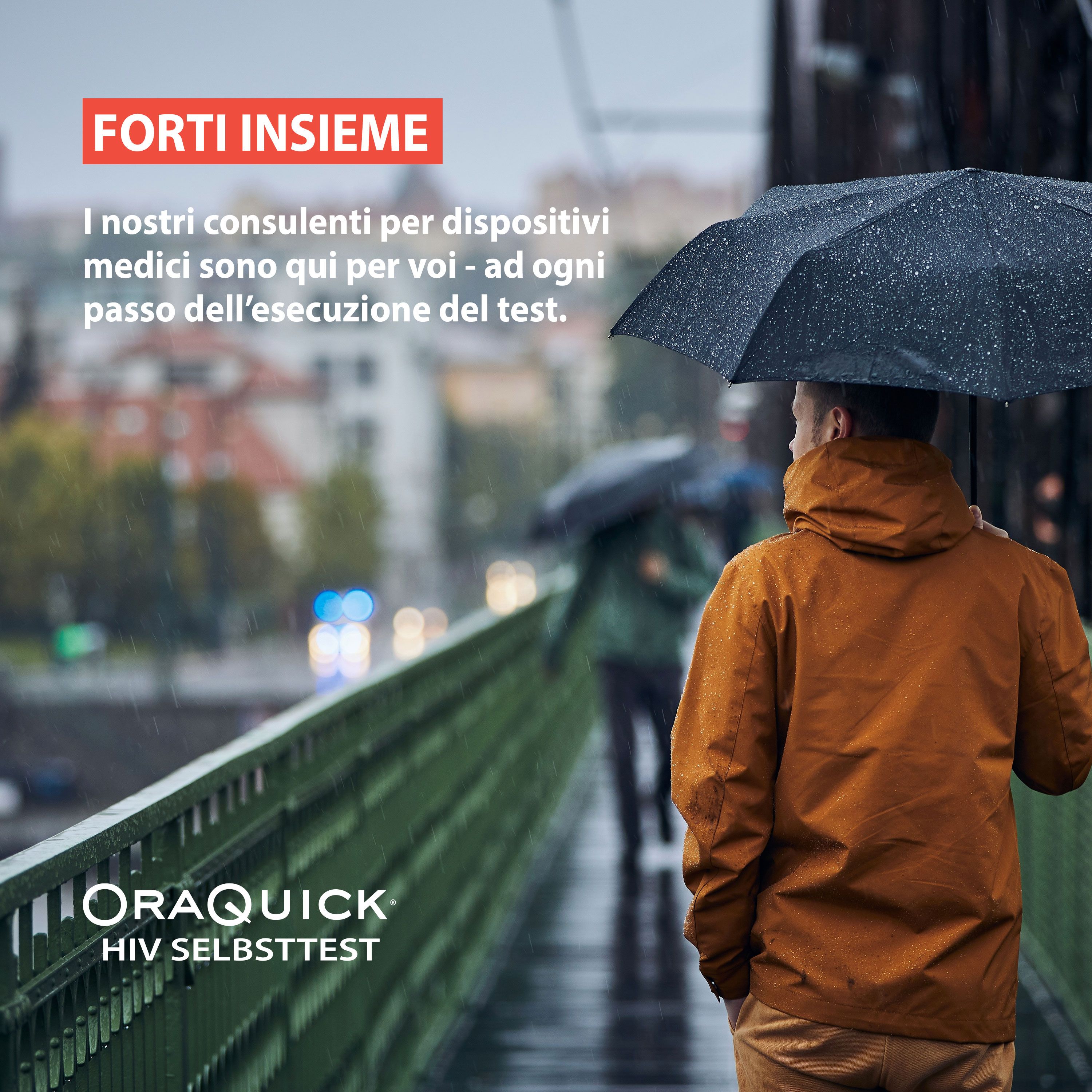 OraQuick autotest per l’HIV tramite tampone orale