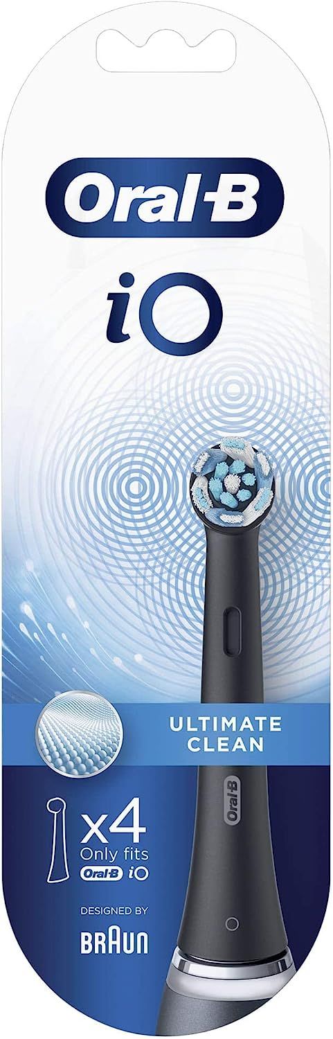 Oral-B iO Ultimate Cleaning accessori per spazzolino elettrico, 4 pezzi